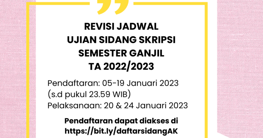 revisi jadwal sidang 22.23