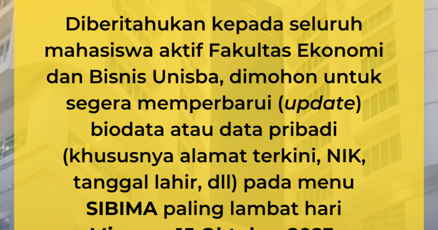 informasi update sibima